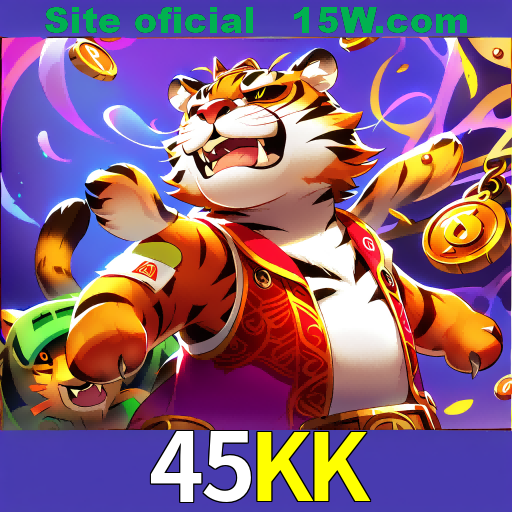 Imagem promocional da 45KK mostrando a plataforma e suas vantagens
